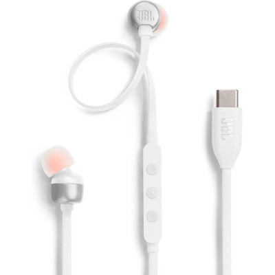 Навушники з мікрофоном JBL Tune 310C White (JBLT310CWHT)