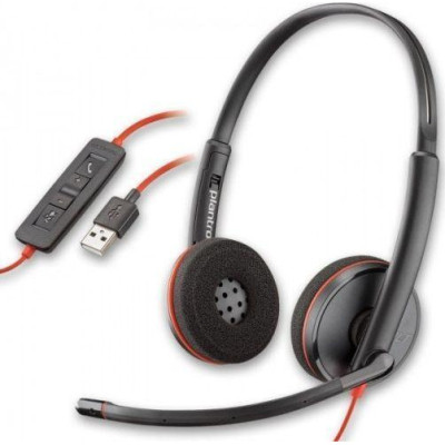 Навушники з мікрофоном Plantronics Blackwire C3220 USB-A (209745-101)