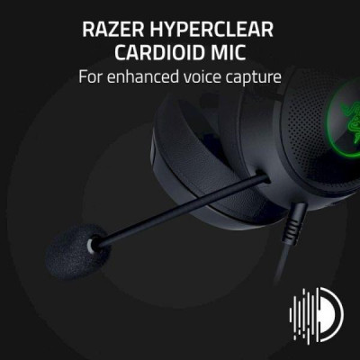 Навушники з мікрофоном Razer Kraken Kitty V2 Black (RZ04-04730100-R3M1)