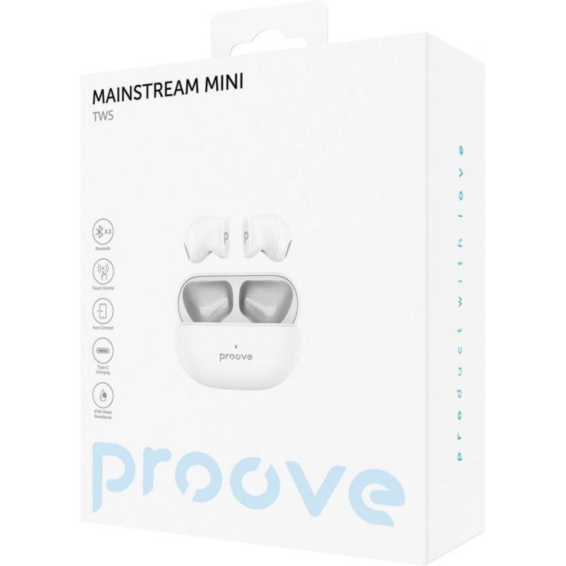 Навушники TWS Proove Mainstream Pro White