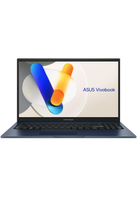 Ноутбук ASUS VivoBook 15 X1504ZA Quiet Blue (X1504ZA-BQ065, 90NB1021-M002W0)