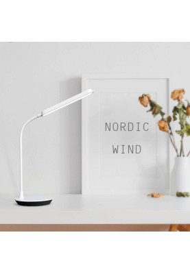 Офісна настільна лампа ColorWay LED Portable & Flexible 360 з аккумулятором White (CW-DL12FB-W)