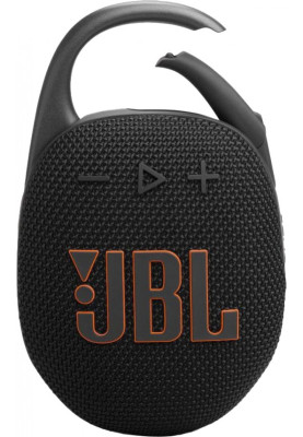 Портативна колонка JBL Clip 5 Black (JBLCLIP5BLK)