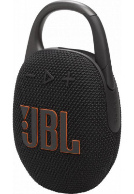 Портативна колонка JBL Clip 5 Black (JBLCLIP5BLK)