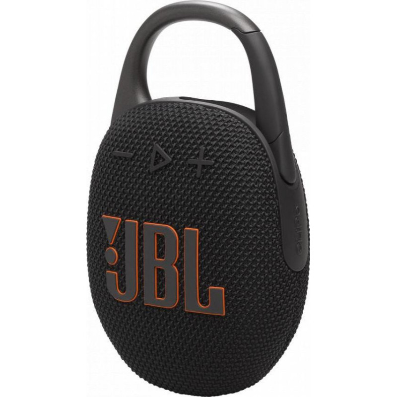 Портативна колонка JBL Clip 5 Black (JBLCLIP5BLK)