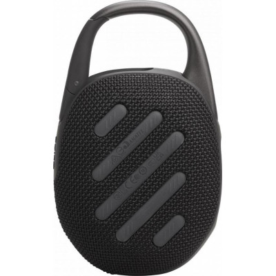 Портативна колонка JBL Clip 5 Black (JBLCLIP5BLK)