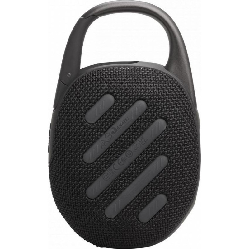 Портативна колонка JBL Clip 5 Black (JBLCLIP5BLK)