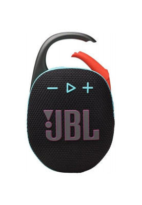 Портативна колонка JBL Clip 5 Black Orange (JBLCLIP5BLKOAM)