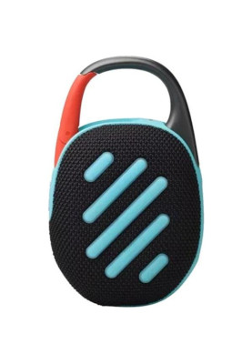 Портативна колонка JBL Clip 5 Black Orange (JBLCLIP5BLKOAM)