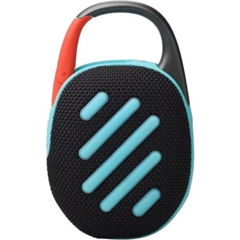Портативна колонка JBL Clip 5 Black Orange (JBLCLIP5BLKOAM)