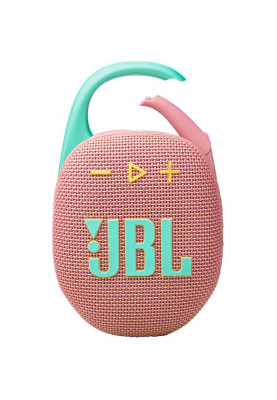 Портативна колонка JBL Clip 5 Pink (JBLCLIP5PINK)