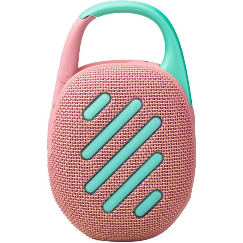 Портативна колонка JBL Clip 5 Pink (JBLCLIP5PINK)