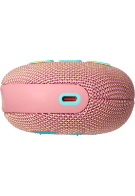 Портативна колонка JBL Clip 5 Pink (JBLCLIP5PINK)