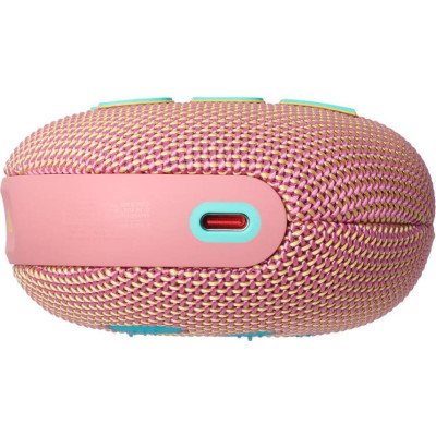 Портативна колонка JBL Clip 5 Pink (JBLCLIP5PINK)