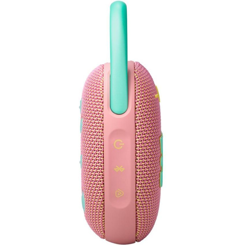 Портативна колонка JBL Clip 5 Pink (JBLCLIP5PINK)