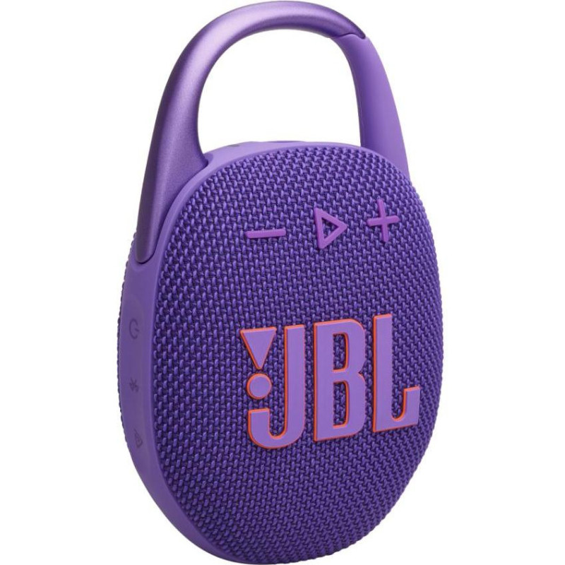 Портативна колонка JBL Clip 5 Purple (JBLCLIP5PUR)