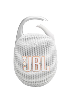 Портативна колонка JBL Clip 5 White (JBLCLIP5WHT)