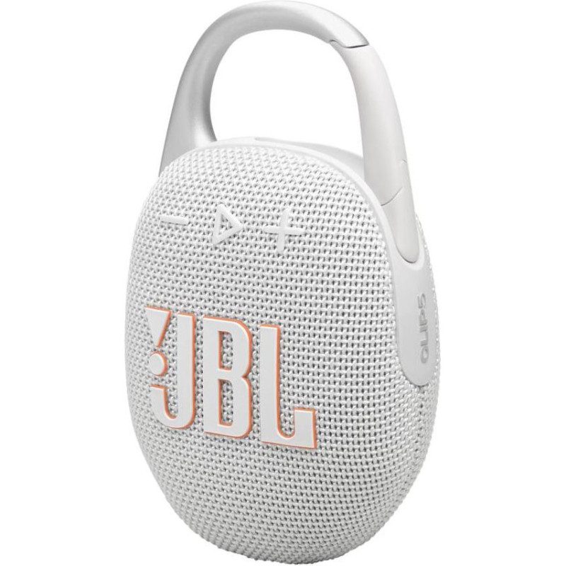 Портативна колонка JBL Clip 5 White (JBLCLIP5WHT)
