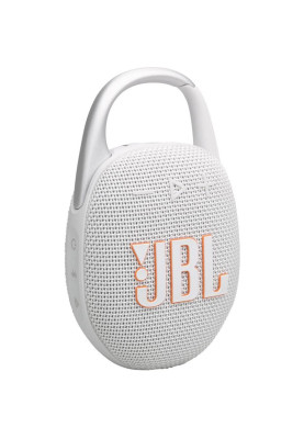 Портативна колонка JBL Clip 5 White (JBLCLIP5WHT)