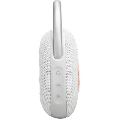 Портативна колонка JBL Clip 5 White (JBLCLIP5WHT)