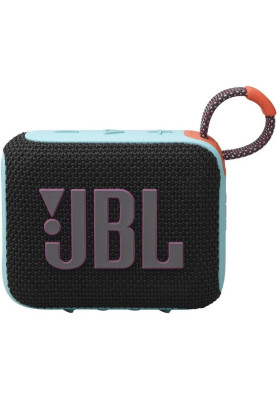 Портативна колонка JBL Go 4 Black Orange (JBLGO4BLKO)