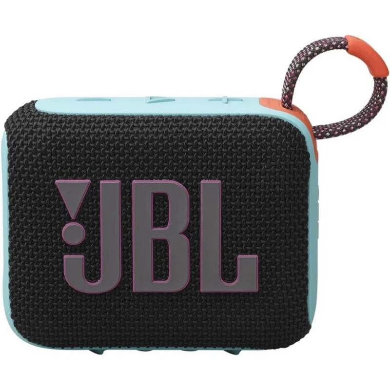 Портативна колонка JBL Go 4 Black Orange (JBLGO4BLKO)