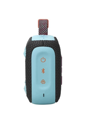 Портативна колонка JBL Go 4 Black Orange (JBLGO4BLKO)
