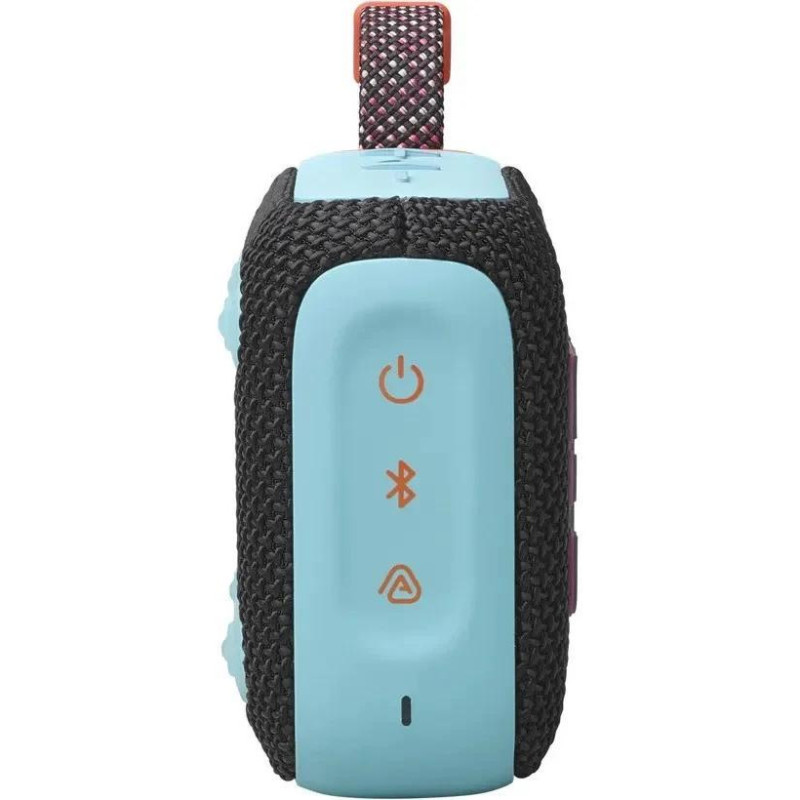 Портативна колонка JBL Go 4 Black Orange (JBLGO4BLKO)