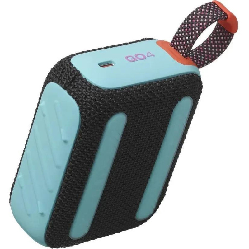 Портативна колонка JBL Go 4 Black Orange (JBLGO4BLKO)