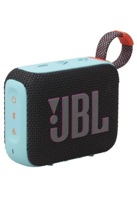 Портативна колонка JBL Go 4 Black Orange (JBLGO4BLKO)