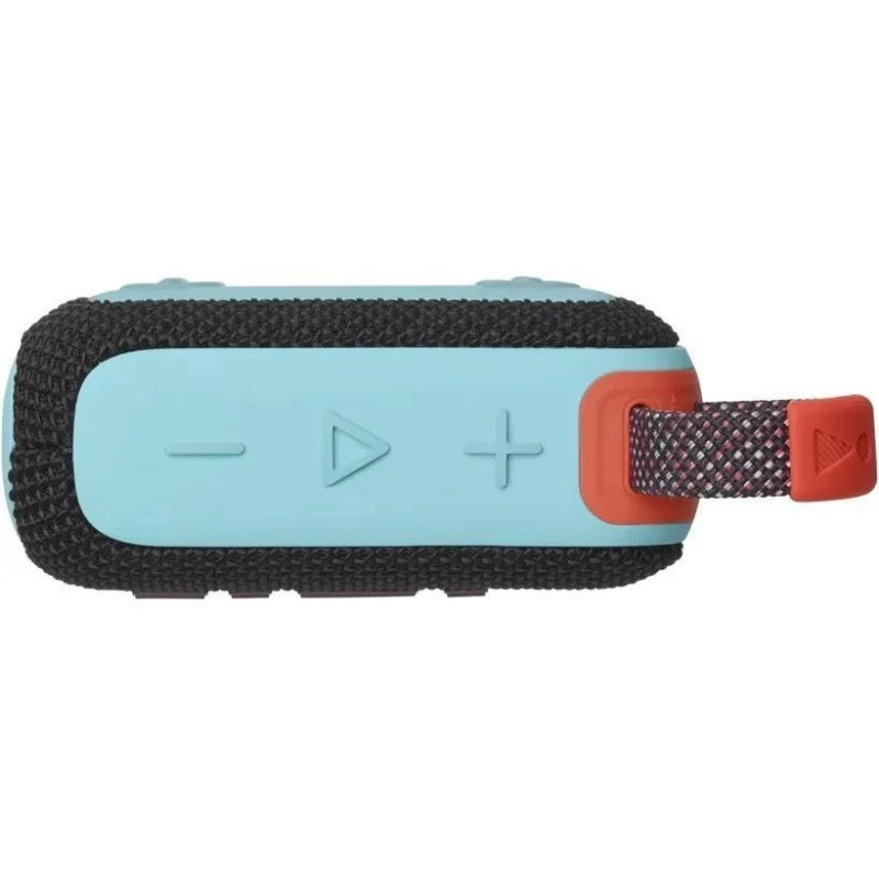 Портативна колонка JBL Go 4 Black Orange (JBLGO4BLKO)