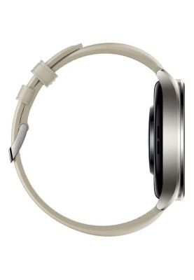 Смарт-годинник Xiaomi Watch 2 Titan Gray Case with White Leather Strap (BHR9306GL)