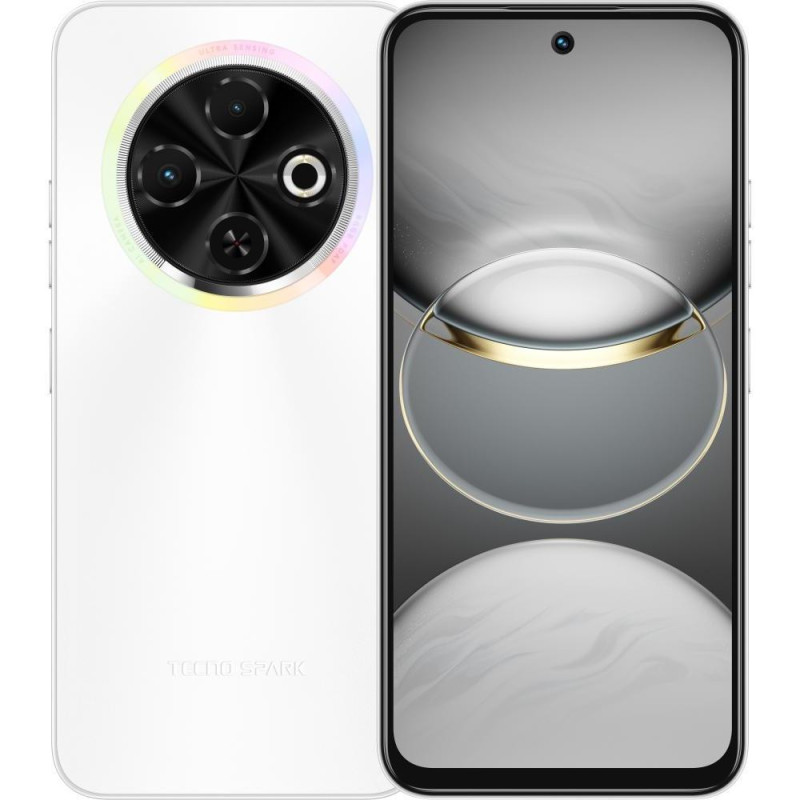 Смартфон Tecno Spark 30C KL5n 8/256GB Orbit White (4894947051791)
