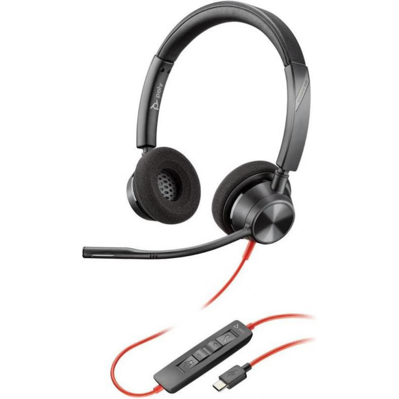 Спеціалізована гарнітура Plantronics BLACKWIRE С3320 USB-С (213935-01)