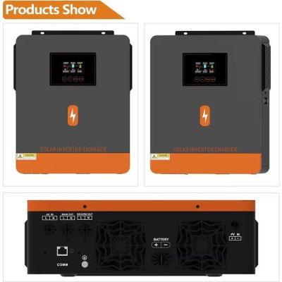 Зовнішня батарея для ДБЖ/інвертора PowMr Powerwall LiFePO4 51,2V 100Ah 5120Wh (POW-LIO48100-16S)