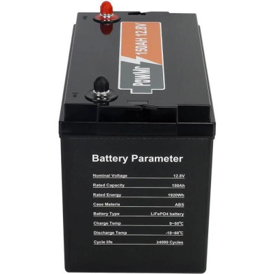 Акумулятор для ДБЖ/інвертора PowMr LiFePO4 12,8V 150Ah (POW-150AH-12.8V)