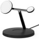 Бездротовий зарядний пристрій Belkin MagSafe 3in1 Wireless Charger, black (WIZ017VFBK)