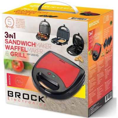 Бутербродниця BROCK SSM 2003 RD