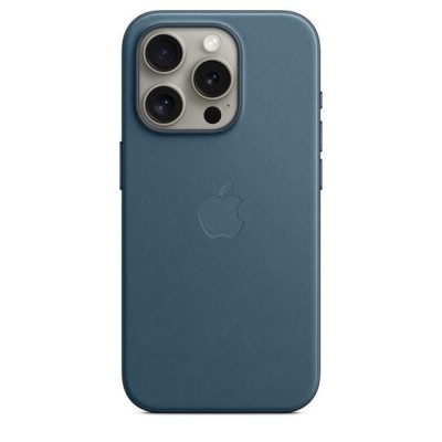 Чохол для смартфону Apple iPhone 15 Pro FineWoven Case with MagSafe - Pacific Blue (MT4Q3)