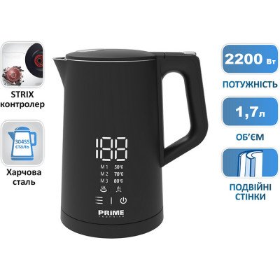Електрочайник Prime Technics PKD 1788 BS Електрочайник Prime Technics PKD 1788 BS