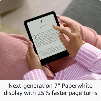 Електронна книга з підсвічуванням Amazon Kindle Paperwhite 12th Gen. 2024 16Gb Black