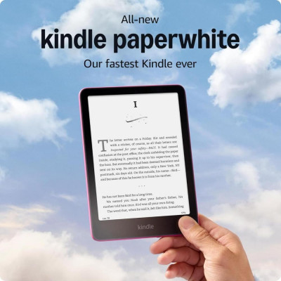 Електронна книга з підсвічуванням Amazon Kindle Paperwhite 12th Gen. 2024 16Gb Raspberry