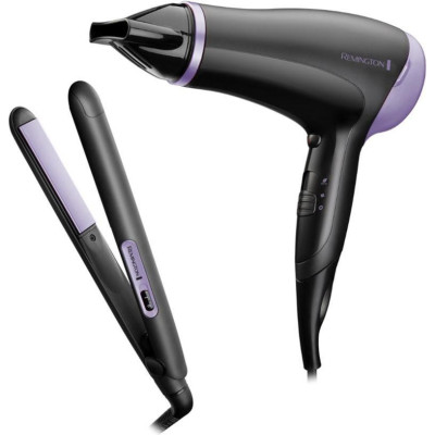 Фен+Стайлер (випрямляч) Remington Style Essentials Giftset D3016GP