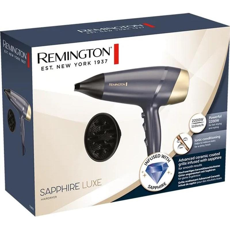 Фен Remington Sapphire Luxe Hairdryer D5805