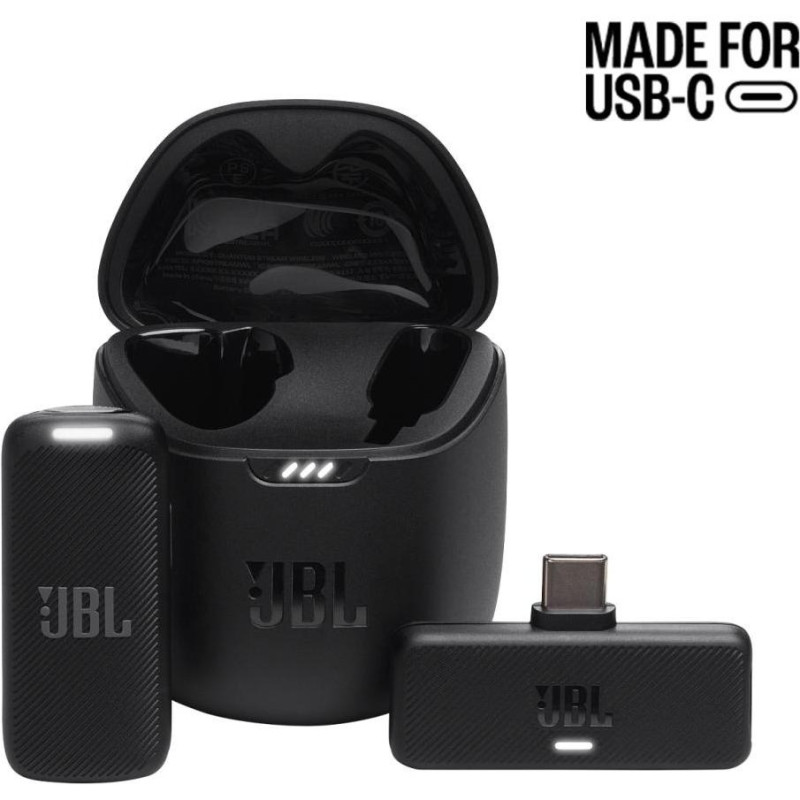 Мікрофон для смартфона JBL Quantum Stream Wireless USB-C (JBLSTRMWLUSBCBLK)