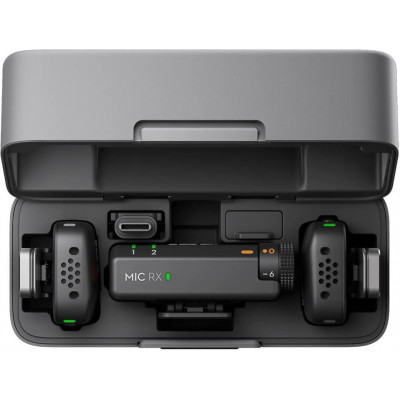 Мікрофонна радіосистема для смартфону DJI Mic Mini 2TX + 1RX + Charging Case (CP.RN.00000433.01)