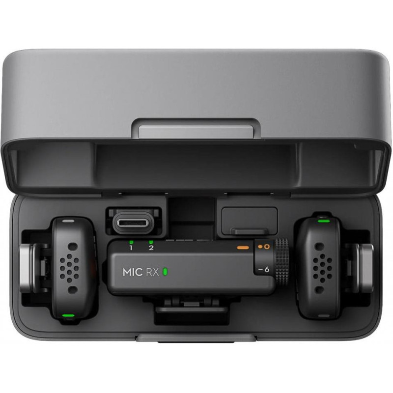 Мікрофонна радіосистема для смартфону DJI Mic Mini 2TX + 1RX + Charging Case (CP.RN.00000433.01)