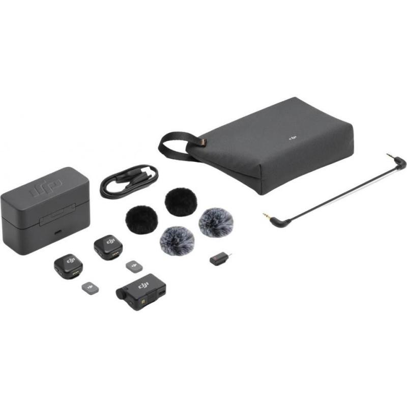 Мікрофонна радіосистема для смартфону DJI Mic Mini 2TX + 1RX + Charging Case (CP.RN.00000433.01)
