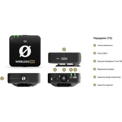 Мікрофонна радіосистема для смартфонів Rode Wireless ME