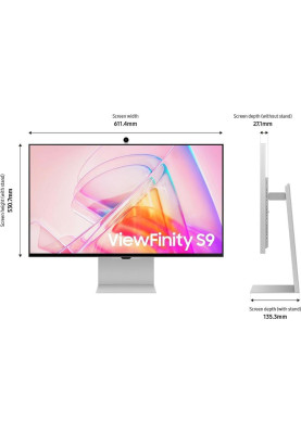 Монітор Samsung ViewFinity S9 5K (LS27C902P)